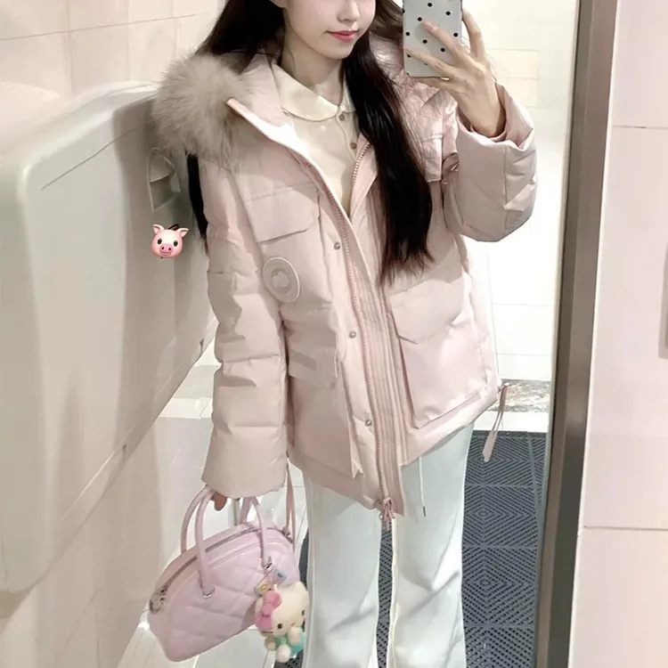 冬季派克棉服女款2025新款加厚保暖小个子工装派克服棉衣棉袄外套