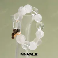 秘密山谷【雾岛听灯】原创设计白雪花白幽灵降真香手串MMSG8813