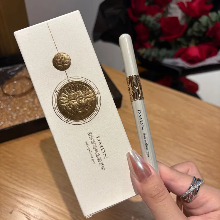DMDN御笔倾柔眼线笔防水防汗不易掉色晕染可粗可细新手学生易卸妆