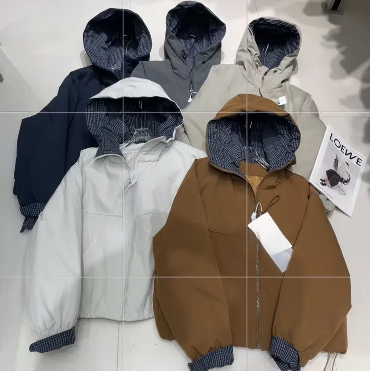 高级感时尚加棉连帽棒球服外套女2025秋冬新款韩版宽松百搭夹克潮