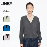 【两件套】商场同款JNBY/江南布衣25秋新品毛衫中袖开襟5P932550H