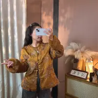 【桂馥兰香】新中式冬款濑兔刺绣毛皮毛一体定制加厚外套上衣