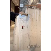 徐秋阳  红帽狗睡衣 秋季新款百搭时尚休闲显白睡衣套装