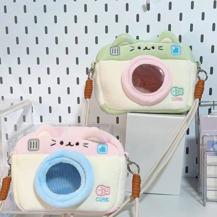 猫范原创猫咪相机包拍立得手机痛包可调节斜挎包可爱少女学生创意