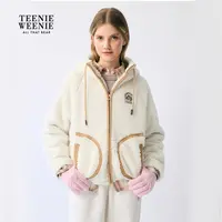TeenieWeenie小熊卫衣女2025冬季新款女装TTMZ254TC5A