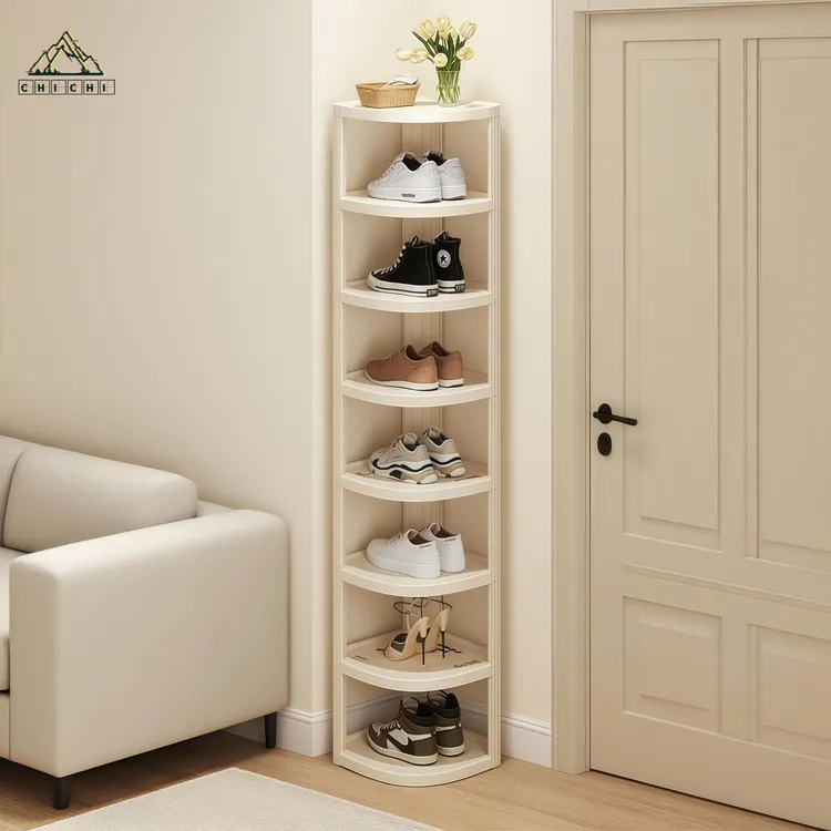 多层省空间鞋架入户门口出租房专用转角简易鞋架子家用鞋子收纳架