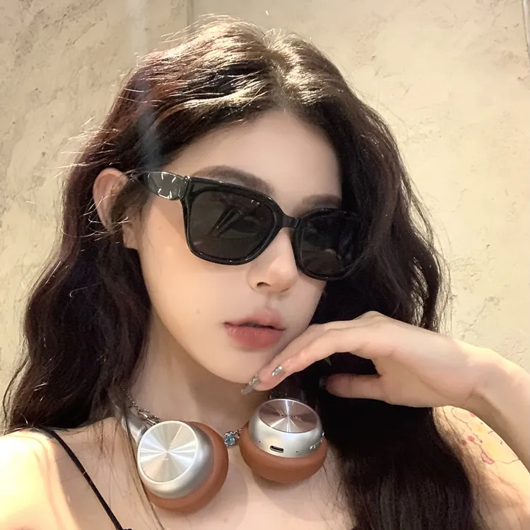 新款韩版GM同款方形网红墨镜女方圆脸防紫外线高级感太阳眼镜
