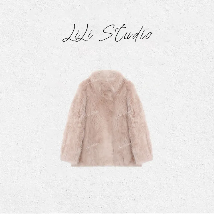 PCNY丨不理理「云柔港湾」西班牙托斯卡纳样皮毛一体保暖皮草外套