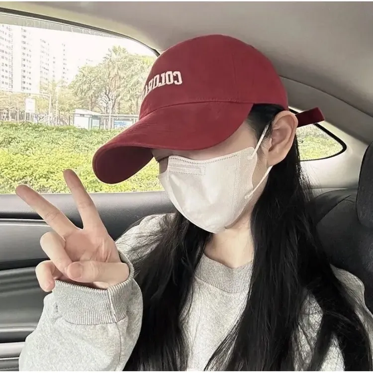 加大加宽高品质刺绣棒球帽子显脸小百搭字母鸭舌帽男女m