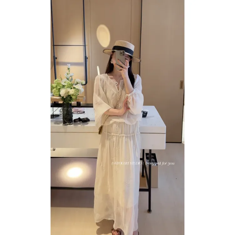 大头黑STUDIO【夏日幻想家】2025女夏气质时尚法式套装D225A05866