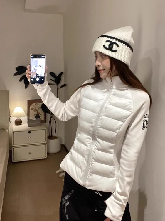 BINXLAN立领排骨棉服外套女秋冬美式辣妹显瘦修身掐腰上衣夹棉