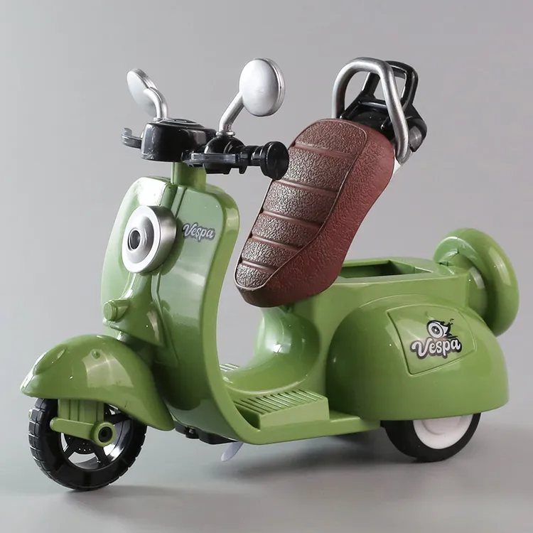 仿真摩托车声光小绵羊车三轮车儿童益智卡通玩具礼物踏板玩具车