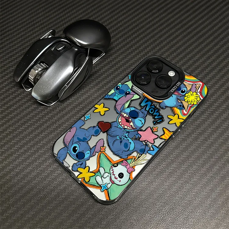 史迪仔适用苹果17手机壳iphone16套15promax卡通14/13创意12网红