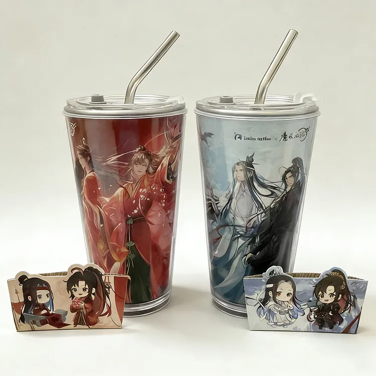 适配瑞幸魔道祖师联名超大PP杯全套改造配件304不锈钢内胆外壳