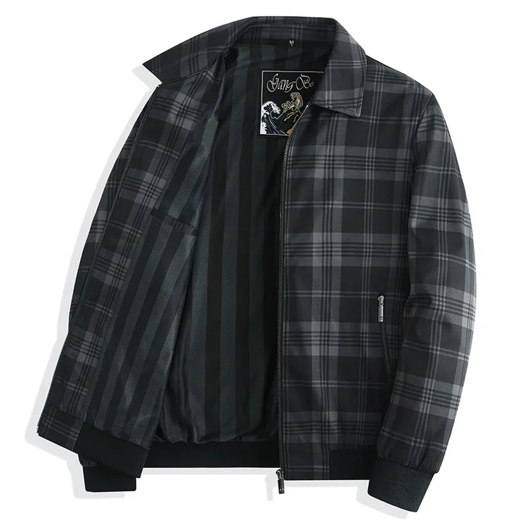 JOZDICE/纪治迪哲运动休闲外套秋季男款百搭时尚休闲宽松运动外套