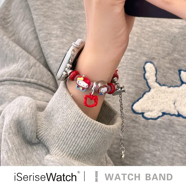 【原创KT苹果乐园】iserisewatch适用applewatch11表带苹果手表kt猫