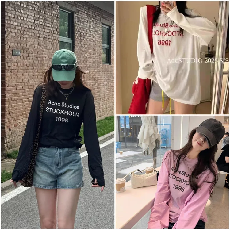 2025年夏季莱赛尔天丝雪花棉T恤字母印花防晒衣空调罩衣8515