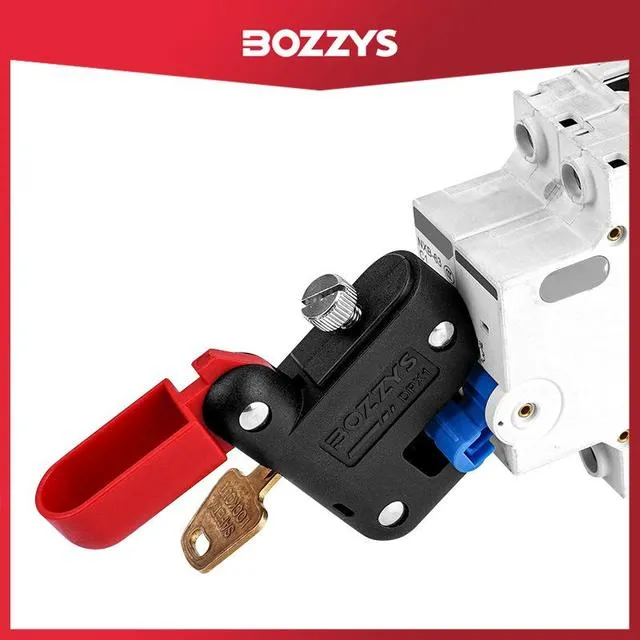 BOZZYS工业安全锁具loto上锁能量隔离自锁式中小型微型断路器锁