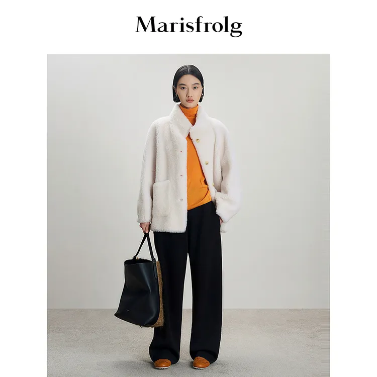【艺术时装大衣】Marisfrolg玛丝菲尔外套T1EG4950P