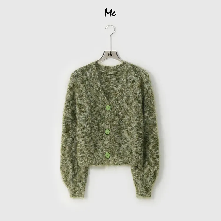 ME【天山云雾】baby马海毛混纺巨柔时尚艺术水墨拉毛毛衣MESA3263