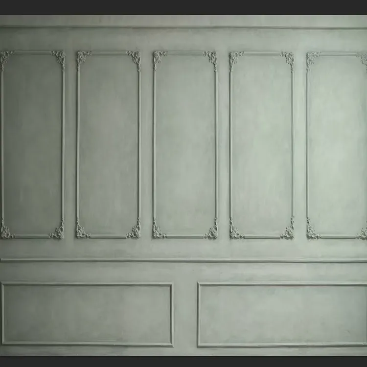 阿健推荐同款油画工笔画复古高定青石膏墙婚纱写真肖像摄影背布