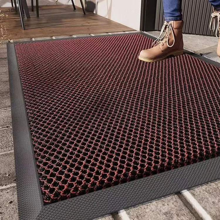 特厚弹力网脚垫家用入户门脚垫进门垫子高端地垫蹭土防滑耐磨耐脏