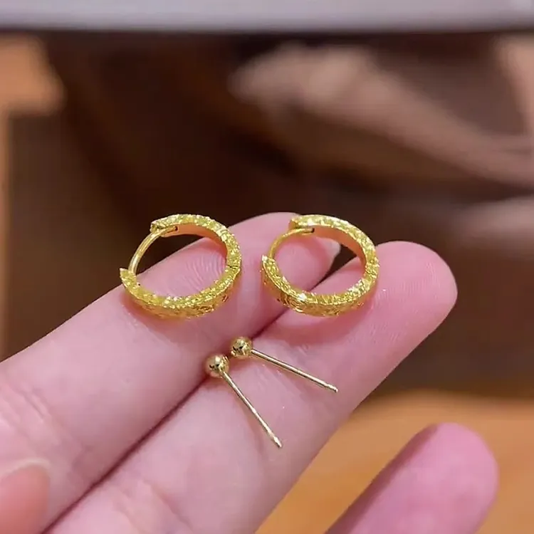 铜合金耳饰 碎碎冰耳扣女2025新款高级感耳饰精致满天星轻奢耳钉