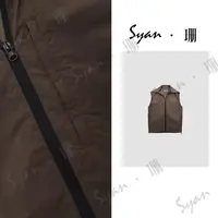 Syan【自由派】秋季老钱风潮流同色宽松显瘦休闲女装简约马夹