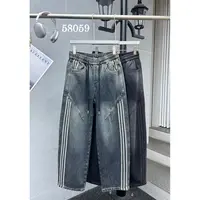 大占推荐  58059   休闲时尚潮牌百搭加绒男牛仔裤