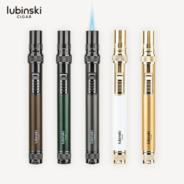 LUBINSKI 高温蓝焰单直冲打火机 YJA-10047