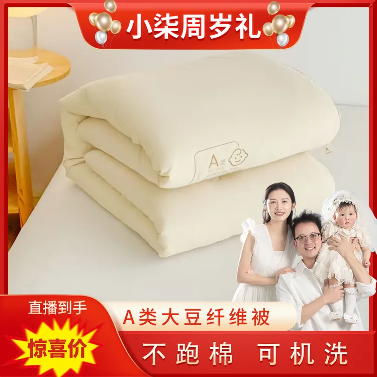 本诗朵家纺纯色被子被芯柔软蓬松保暖冬季棉被四季通用秋冬被