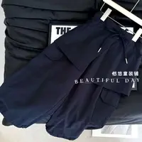 100%棉儿童裤子秋季新款2025新款洋气儿童休闲中大童长裤潮