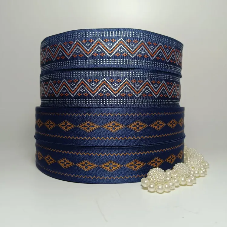 新款-民族风织带家纺服装沙发套少数民族辅料