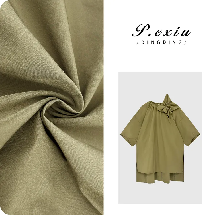 PanYiXiu/潘依绣【草木观夏】设计师款可拆卸花朵胸针短袖衬衫M8877