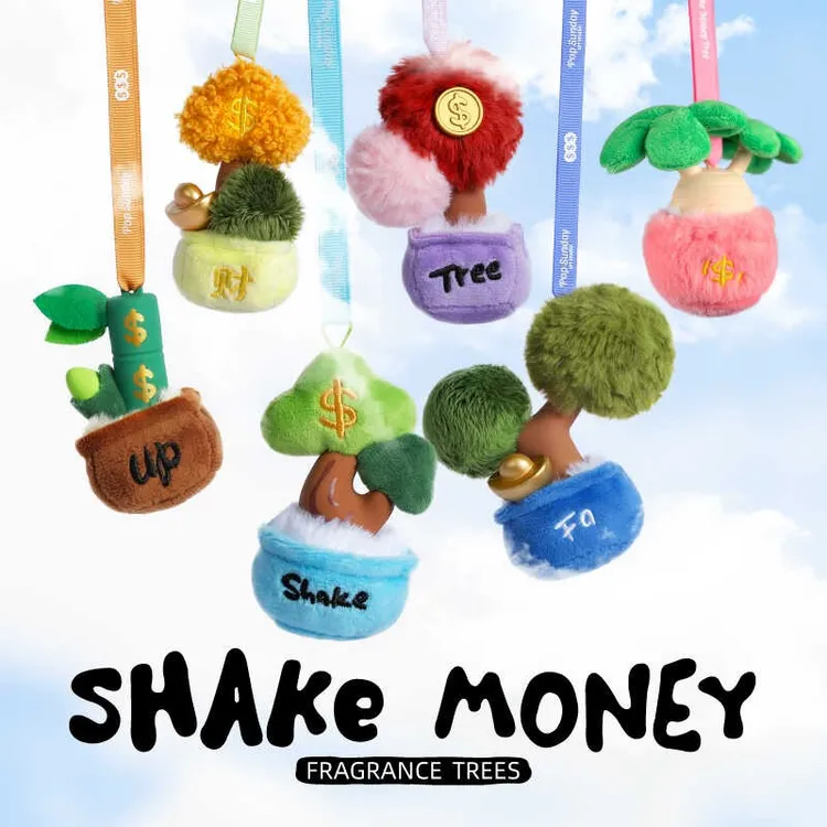 POP SUNDAY摇钱树香薰盲盒年会伴手礼新年礼节物金钱发财盲盒
