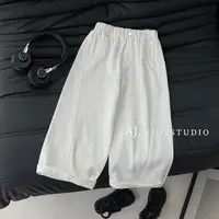 【现货】阿卷2025春秋装儿童韩版时尚气质宽松百搭款休闲裤MPG6614