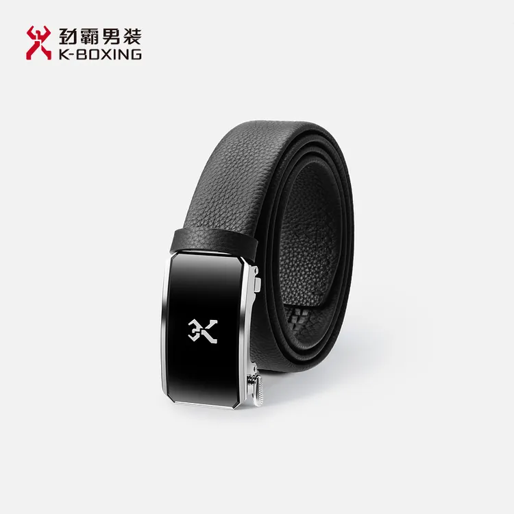 【头层牛皮礼盒装】劲霸男装25新款休闲男士真皮腰带皮带│NPDN1002