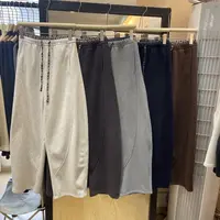 【喜家】-2025冬季新款格子腰加绒弯刀裤54106