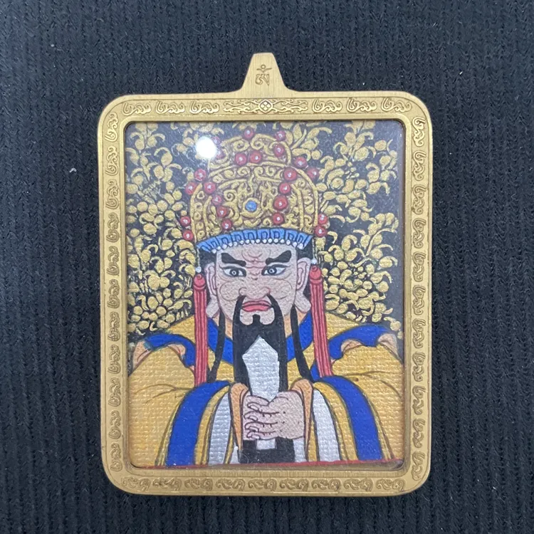 唐卡 五台山五爷 民族风 百搭 男女同款 车挂 吊坠