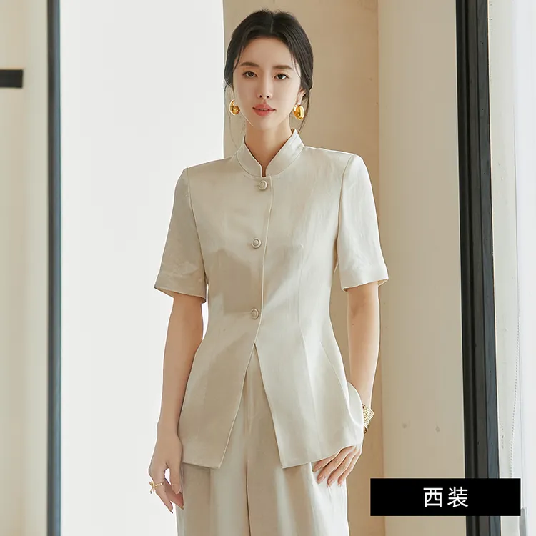 YJ【 云朵】西装套装三醋酸缎面垂感高级感FYP627＋FYC627