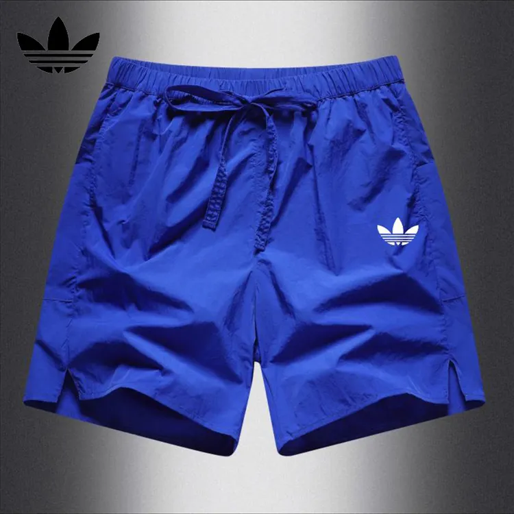 【官方奥特莱斯】品牌折扣 冰丝凉感夏季短裤纯色透气轻薄五分裤男