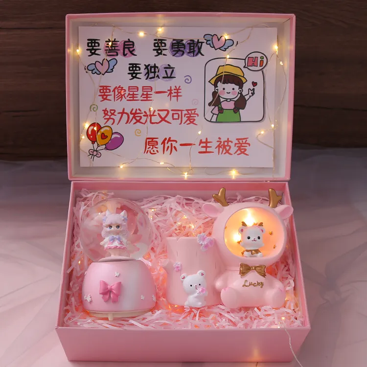 网红生日礼物7-12岁女童女孩10岁成长仪式感闺女小学幼儿园圣诞节