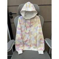 【现货】2025秋韩版东大门爱心满印带帽卫衣 D690 690 P