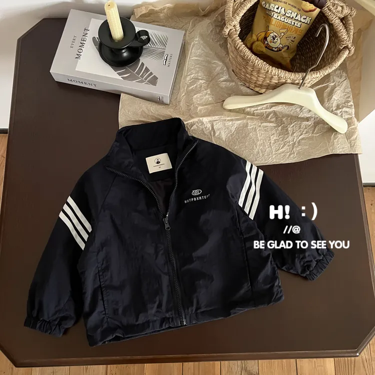 【现货】郝叔童品秋季新款潮流洋气2025男童高货时尚休闲外套HQ5311