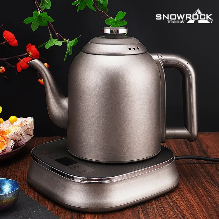 纯钛全自动烧水壶家用户外露营便携