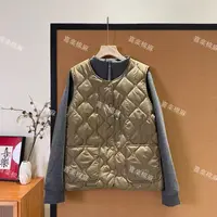 喜樂  2025绗线夹棉石墨烯棉服马甲早冬季新款时尚百搭休闲保暖女