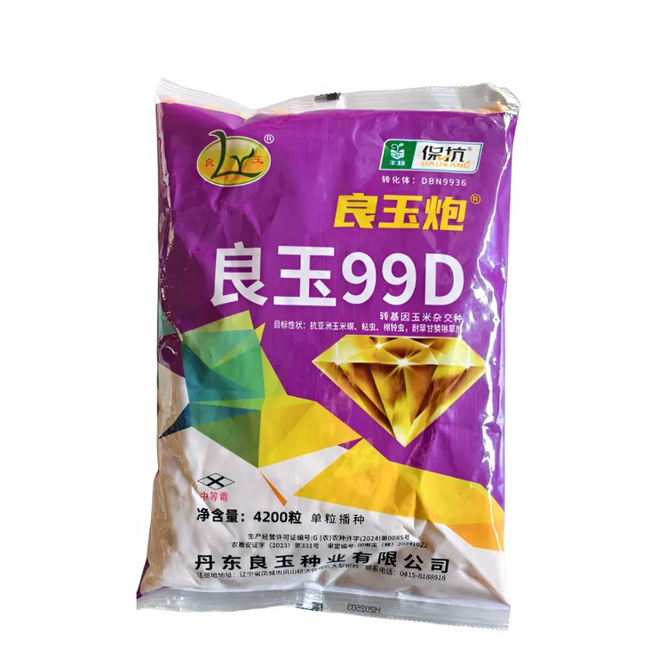 丹东良玉99D玉米种，矮杆抗倒耐旱耐瘠薄