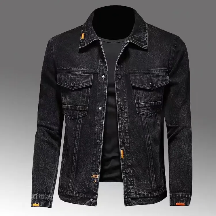 Vaesric Poseidon/瓦萨琪波塞冬欧洲站牛仔外套男秋冬季新款百搭