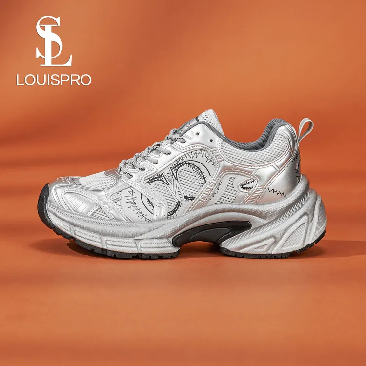 【意式工艺 Louispro】品牌增高百搭老爹鞋潮流休闲鞋运动鞋女