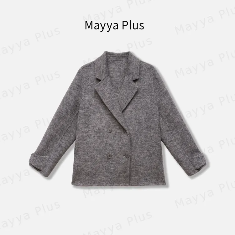 【指挥官 】Mayya Plus麦芽定制流光风绵羊毛双面呢大衣32537550